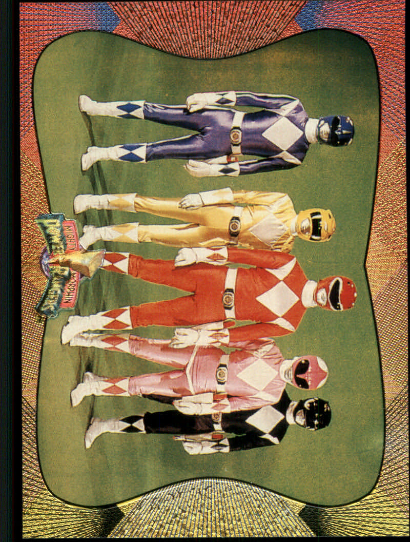Power Rangers Series Two (1994 Collect-A-Card) "Foil" Parallel Cards - Picture 120 of 139