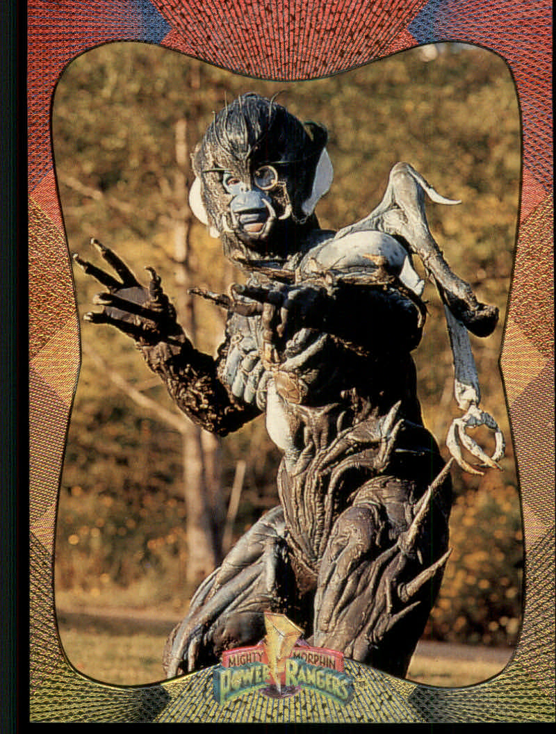 Power Rangers Series Two (1994 Collect-A-Card) "Foil" Parallel Cards - Picture 124 of 139