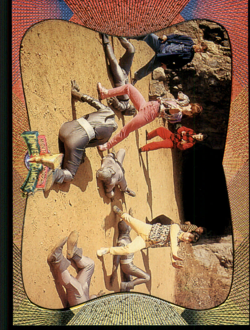Power Rangers Series Two (1994 Collect-A-Card) "Foil" Parallel Cards - Picture 130 of 139