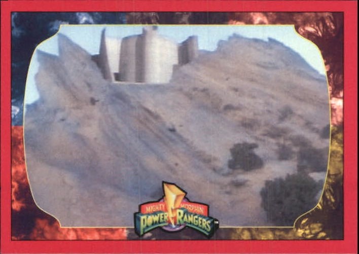 1994 Collect-A-Card Power Rangers Series Two Retail #112 Command Center ...