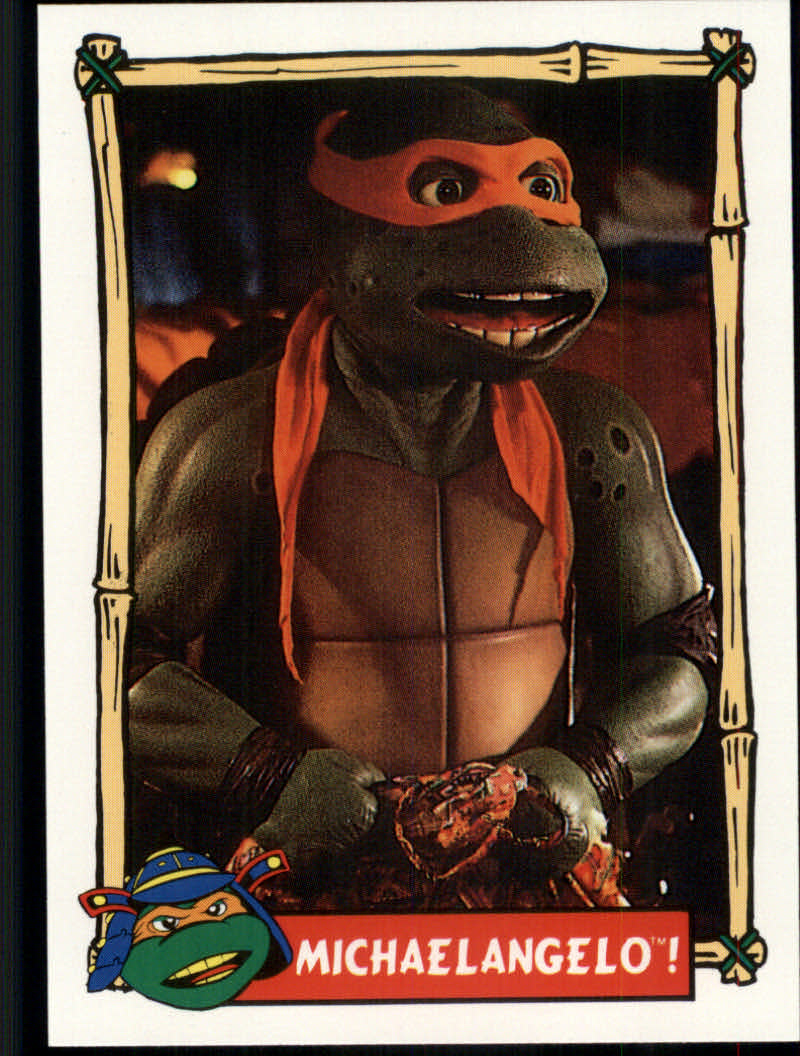 Teenage Mutant Ninja Turtles III (1992 Topps) "Main Set" Base Cards #1 to #88