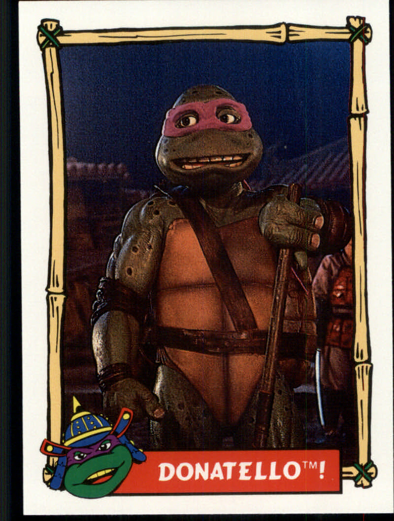 Teenage Mutant Ninja Turtles III (1992 Topps) "Main Set" Base Cards #1 to #88