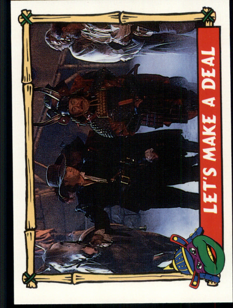 Teenage Mutant Ninja Turtles III (1992 Topps) "Main Set" Base Cards #1 to #88