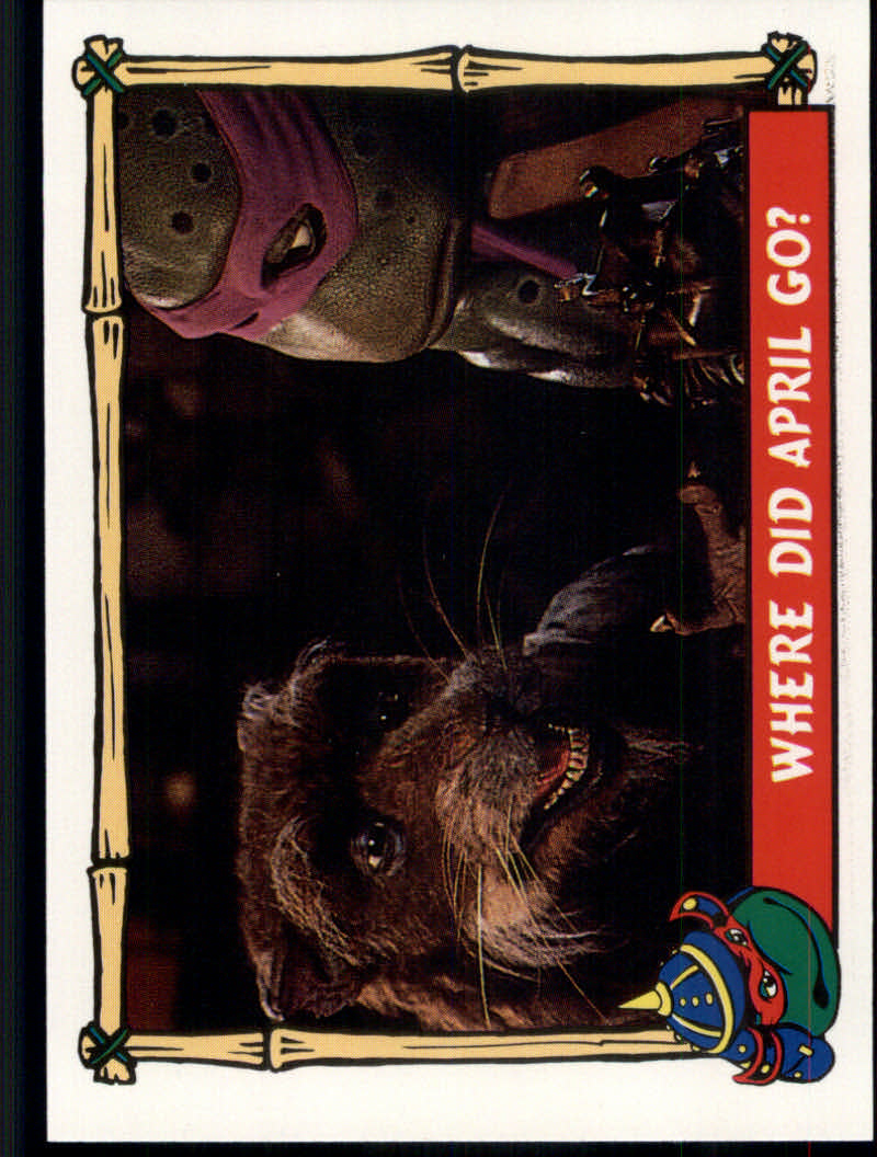 Teenage Mutant Ninja Turtles III (1992 Topps) "Main Set" Base Cards #1 to #88