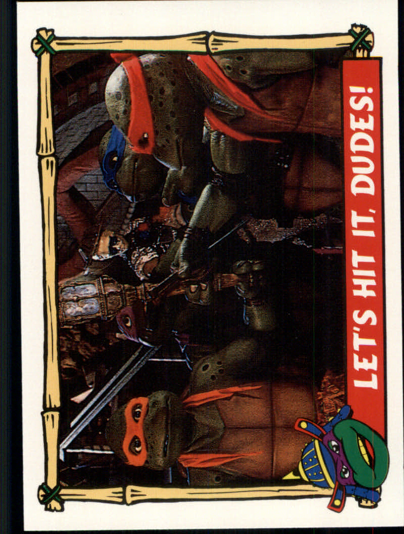 Teenage Mutant Ninja Turtles III (1992 Topps) "Main Set" Base Cards #1 to #88