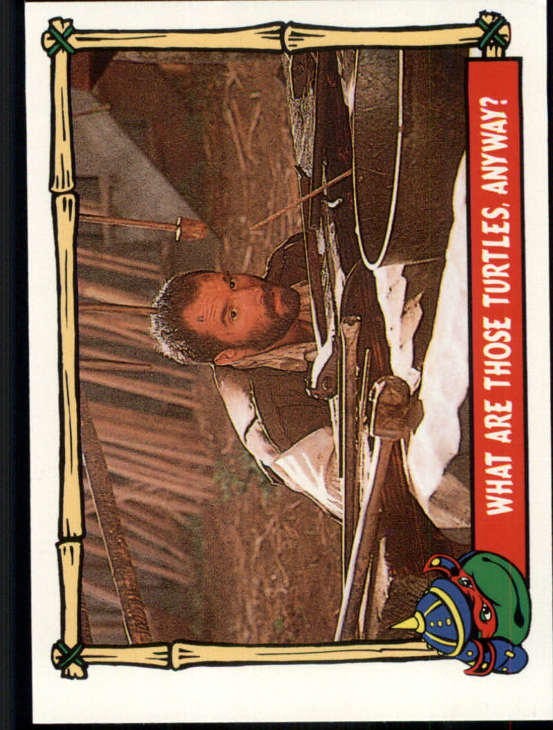 Teenage Mutant Ninja Turtles III (1992 Topps) "Main Set" Base Cards #1 to #88