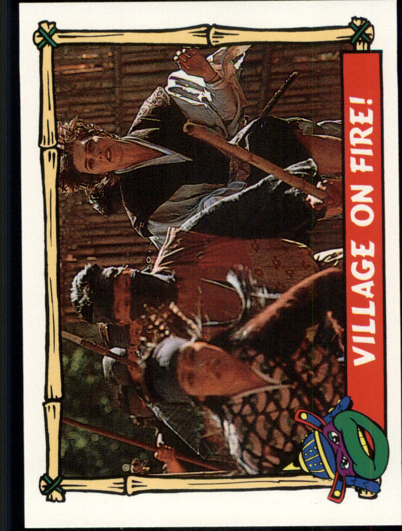 Teenage Mutant Ninja Turtles III (1992 Topps) "Main Set" Base Cards #1 to #88