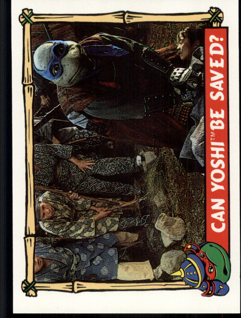 Teenage Mutant Ninja Turtles III (1992 Topps) "Main Set" Base Cards #1 to #88