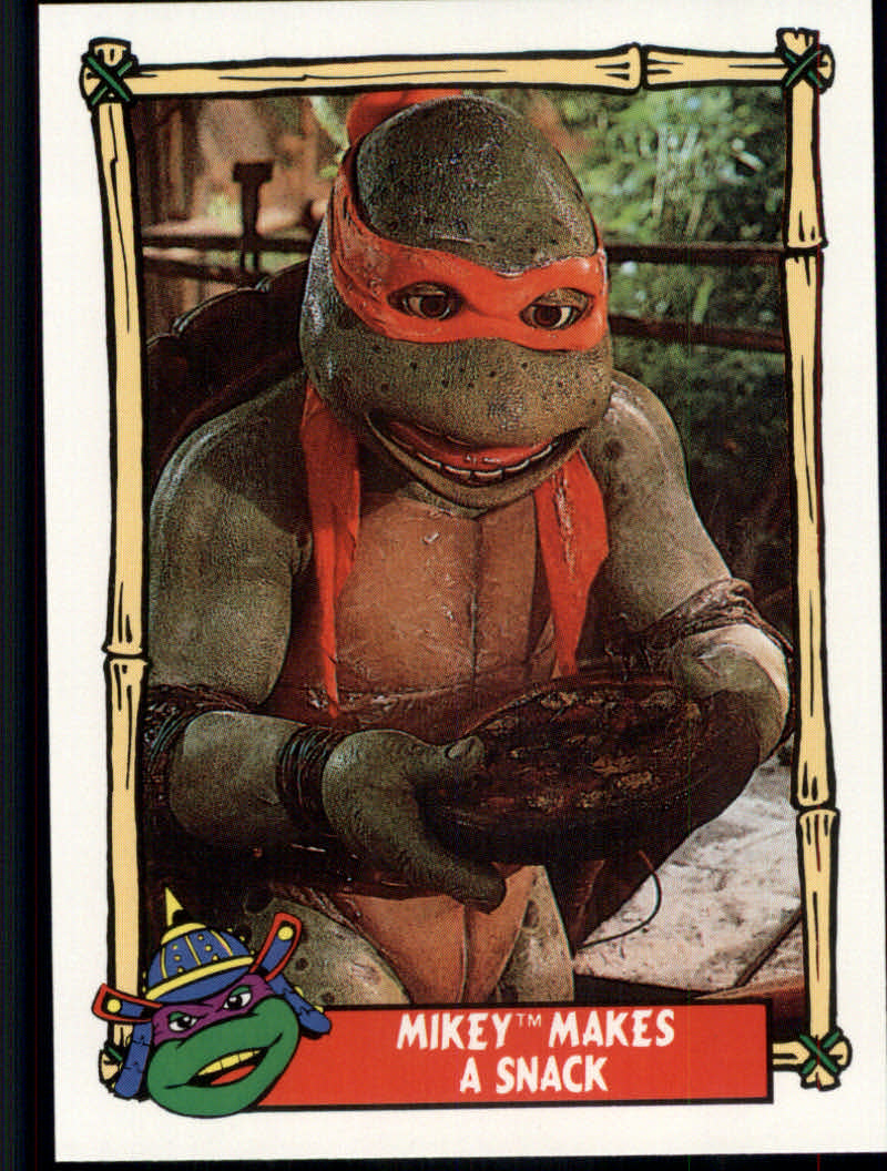 Teenage Mutant Ninja Turtles III (1992 Topps) "Main Set" Base Cards #1 to #88