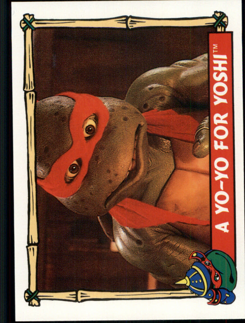 Teenage Mutant Ninja Turtles III (1992 Topps) "Main Set" Base Cards #1 to #88