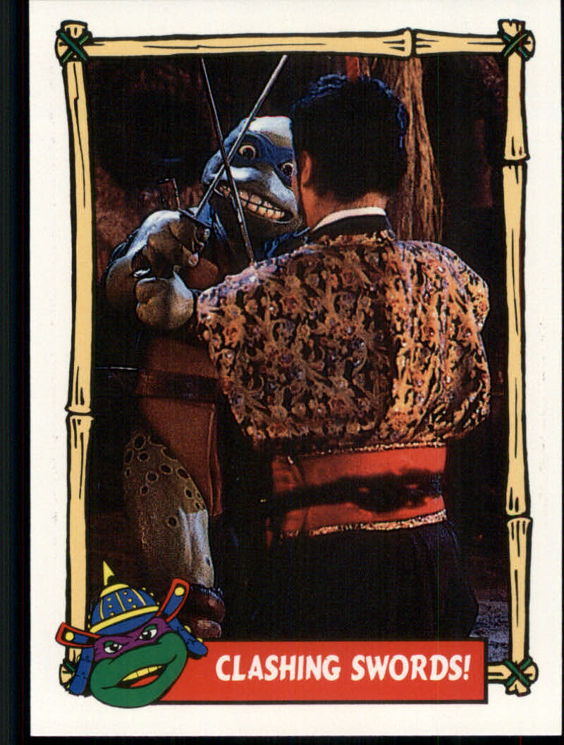 Teenage Mutant Ninja Turtles III (1992 Topps) "Main Set" Base Cards #1 to #88