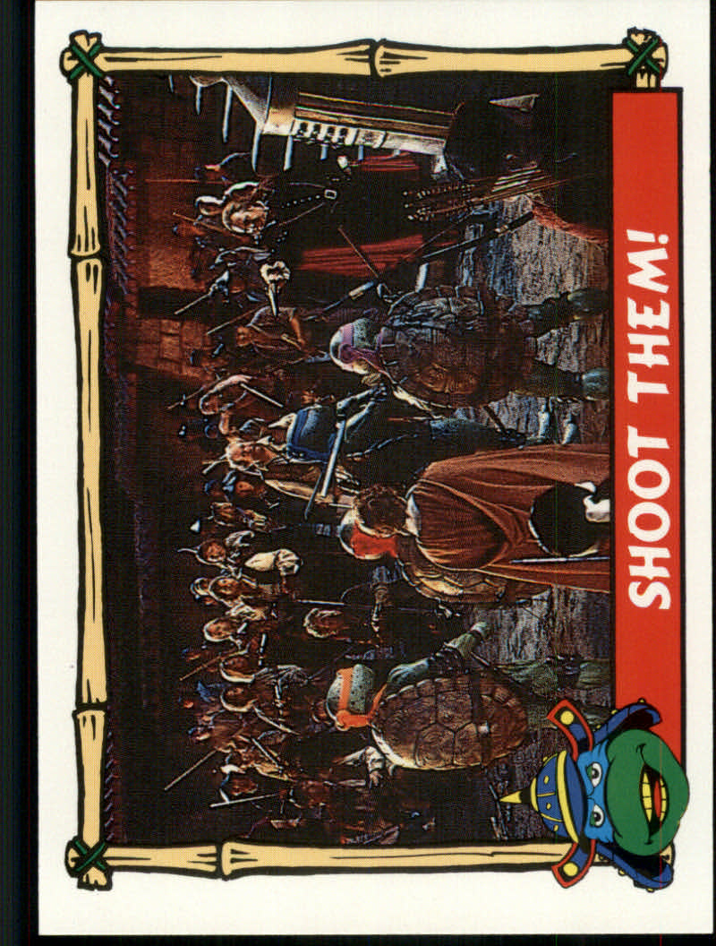 Teenage Mutant Ninja Turtles III (1992 Topps) "Main Set" Base Cards #1 to #88