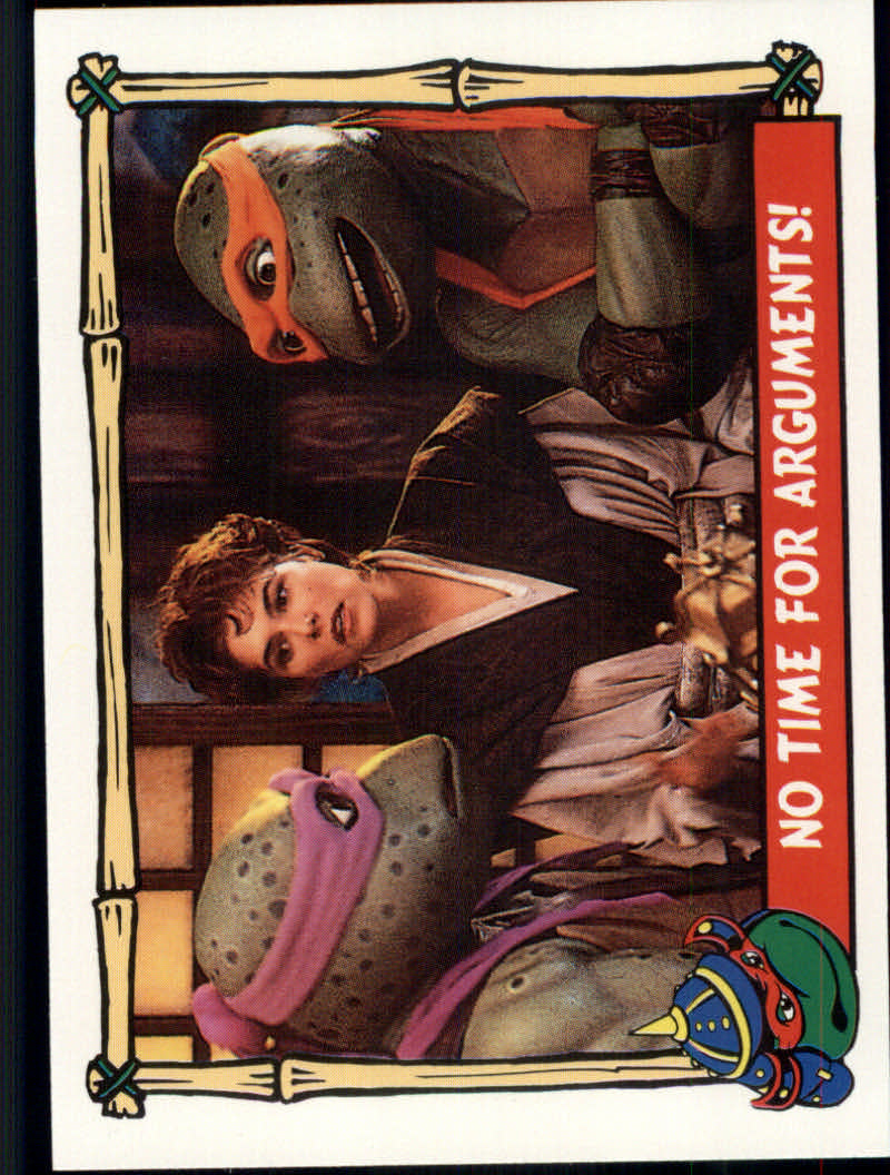 Teenage Mutant Ninja Turtles III (1992 Topps) "Main Set" Base Cards #1 to #88