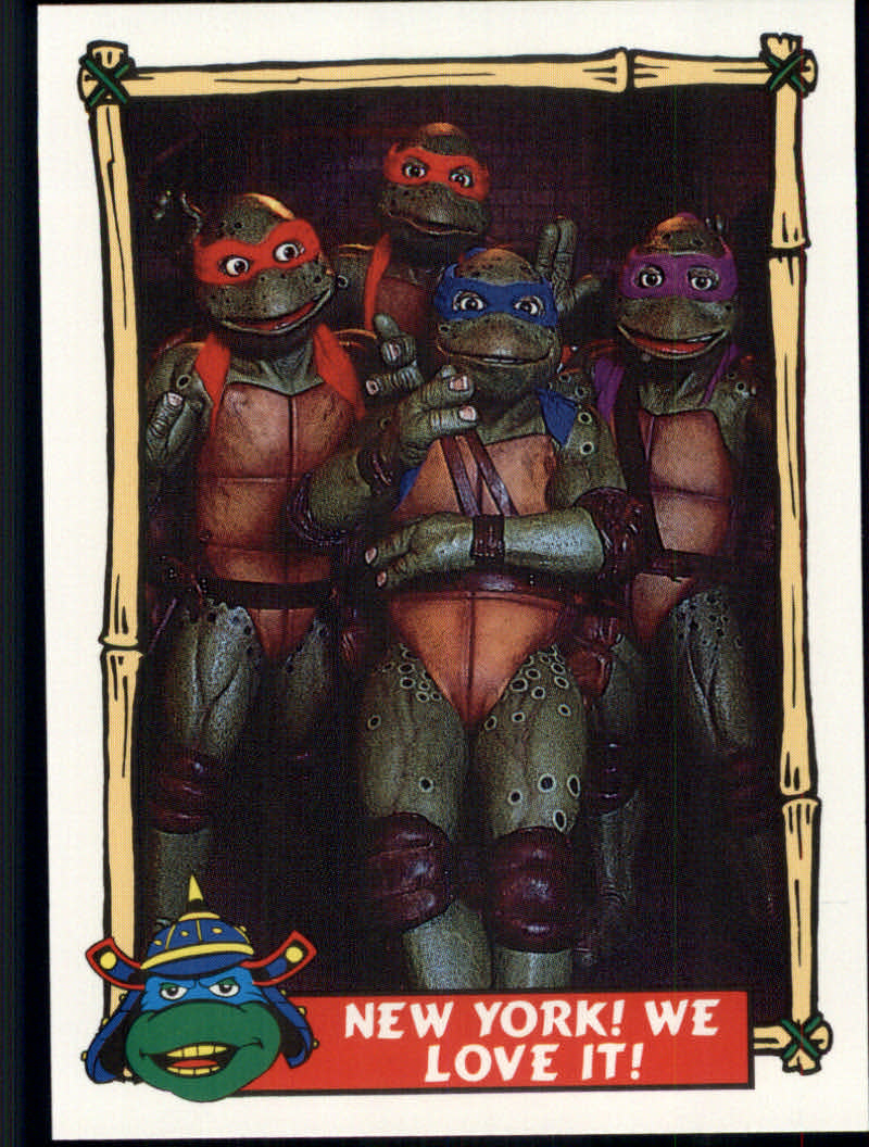 Teenage Mutant Ninja Turtles III (1992 Topps) "Main Set" Base Cards #1 to #88