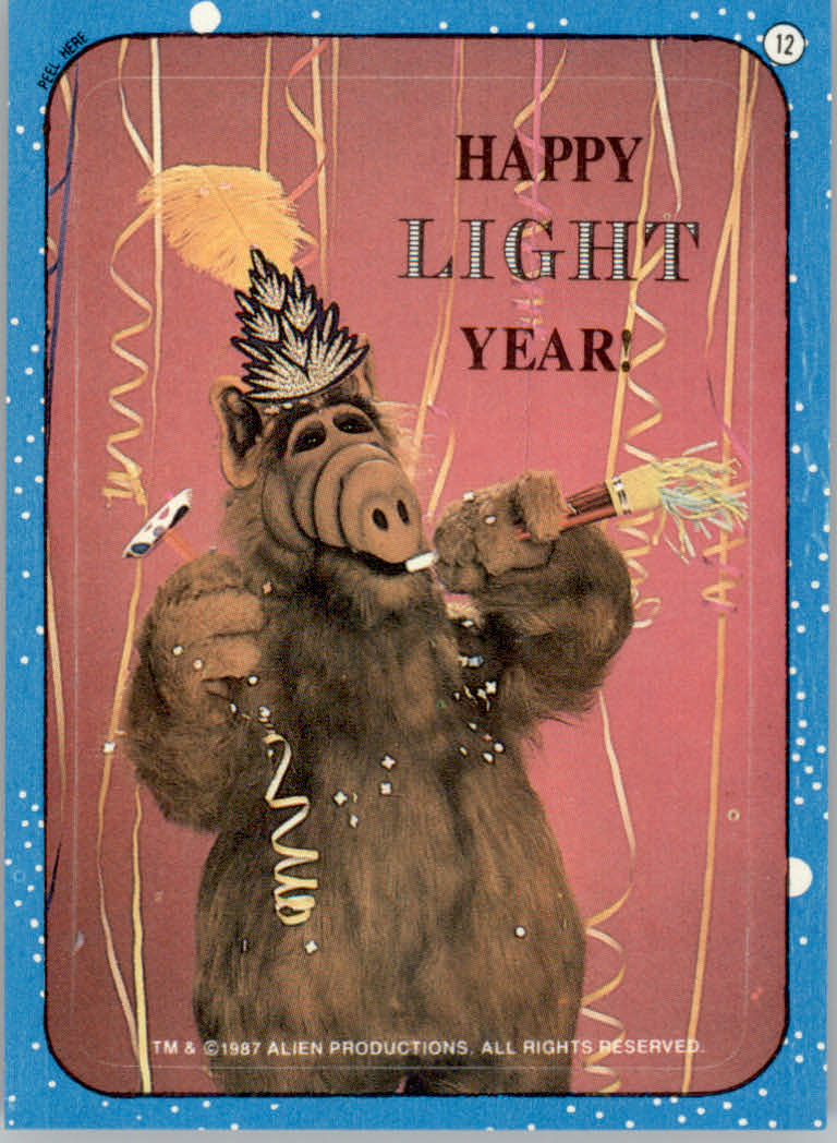 Tarjetas insertadas "pegatinas" ALF (1987-88 Topps) - Imagen 12 de 41