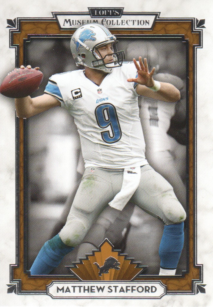 2013 Topps Museum Collection Copper #33 Matthew Stafford