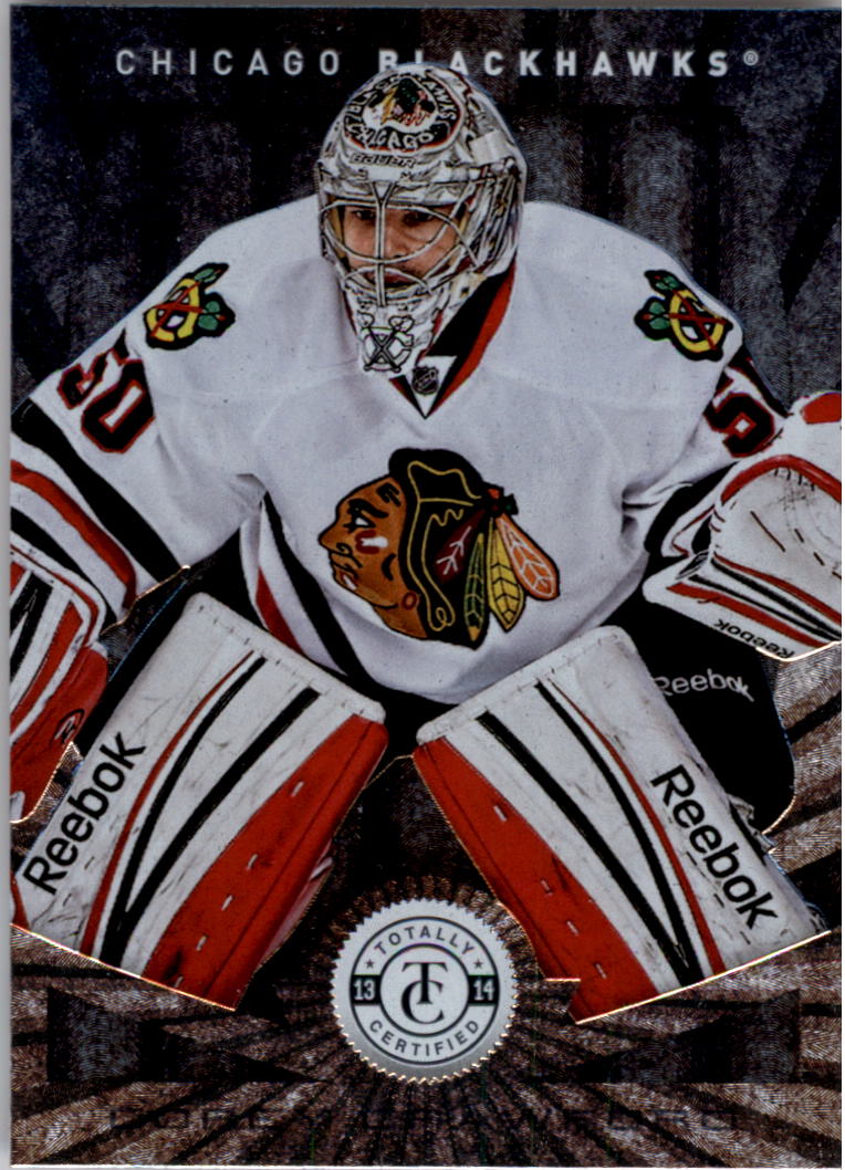 2013-14 Totally Certified #75 Corey Crawford