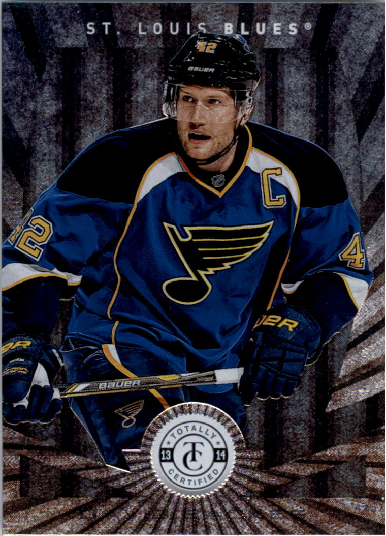 2013-14 Totally Certified #107 David Backes