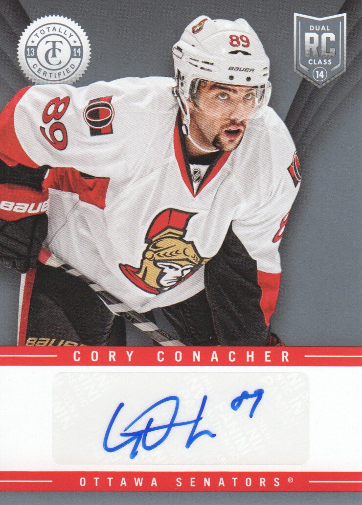 2013-14 Totally Certified Rookie Signatures #TRCC Cory Conacher