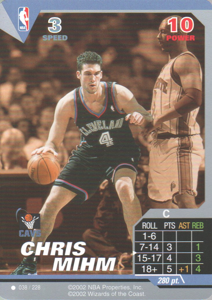 2002-03 NBA Showdown #38 Chris Mihm