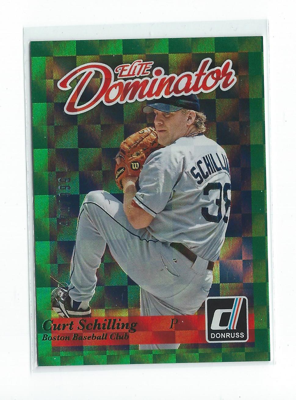 2014 Donruss Elite Dominator #28A Curt Schilling