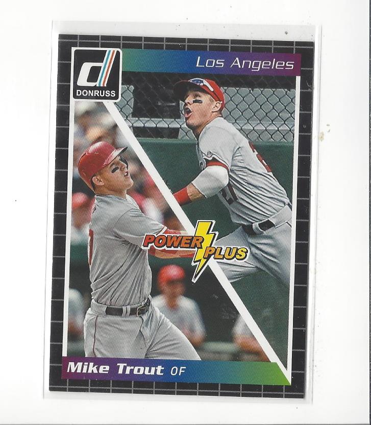 2014 Donruss Power Plus #1 Mike Trout