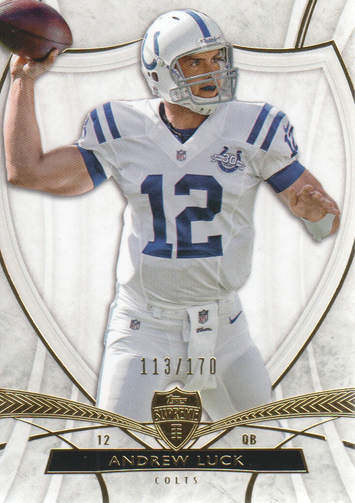 2013 Topps Supreme #50 Andrew Luck