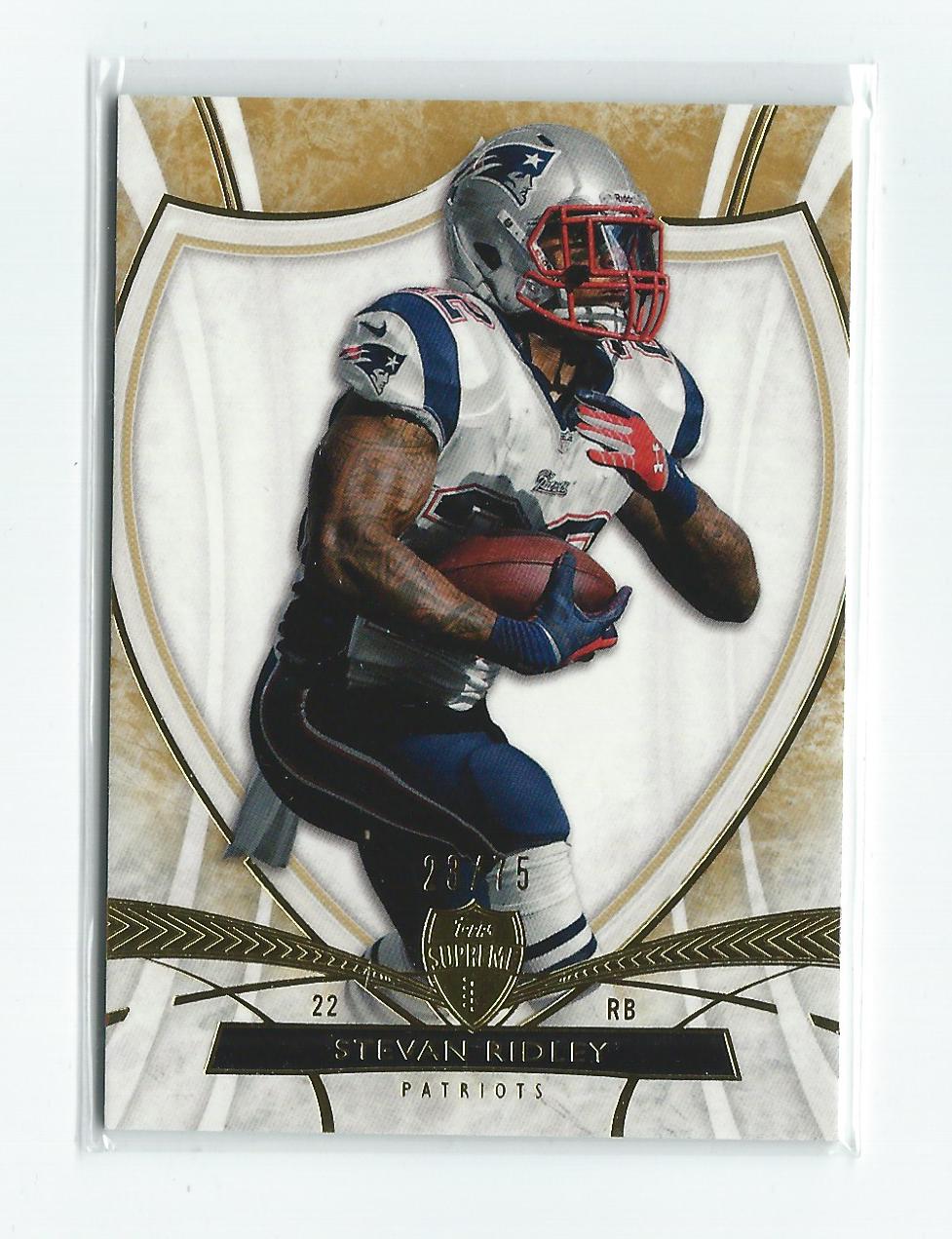 2013 Topps Supreme Sepia #86 Stevan Ridley