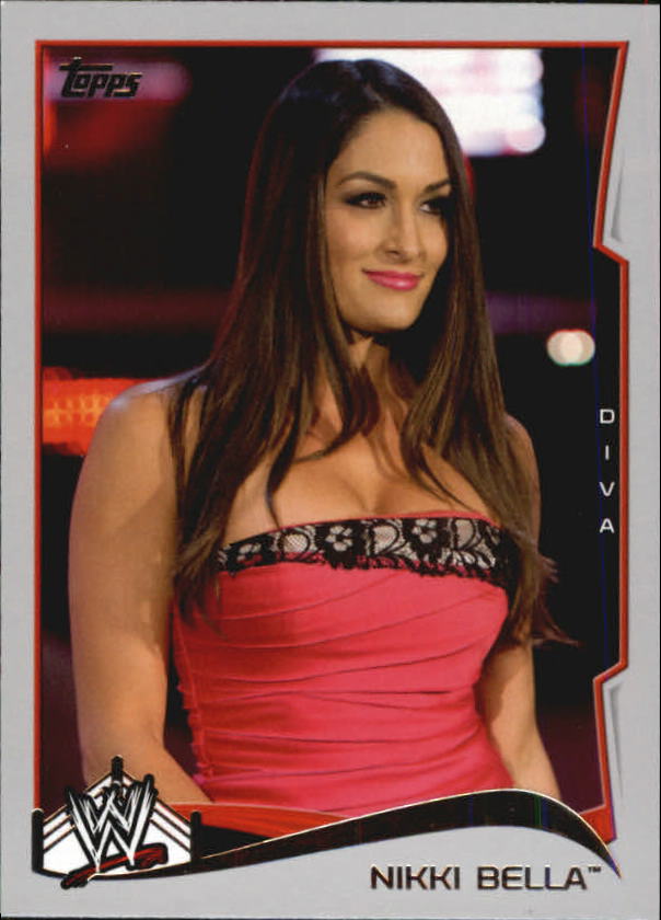 2014 Topps WWE Silver #35 Nikki Bella