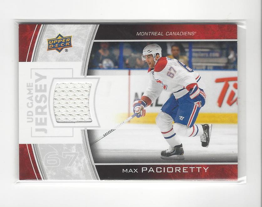 2013-14 Upper Deck Game Jerseys #GJMP Max Pacioretty 2C
