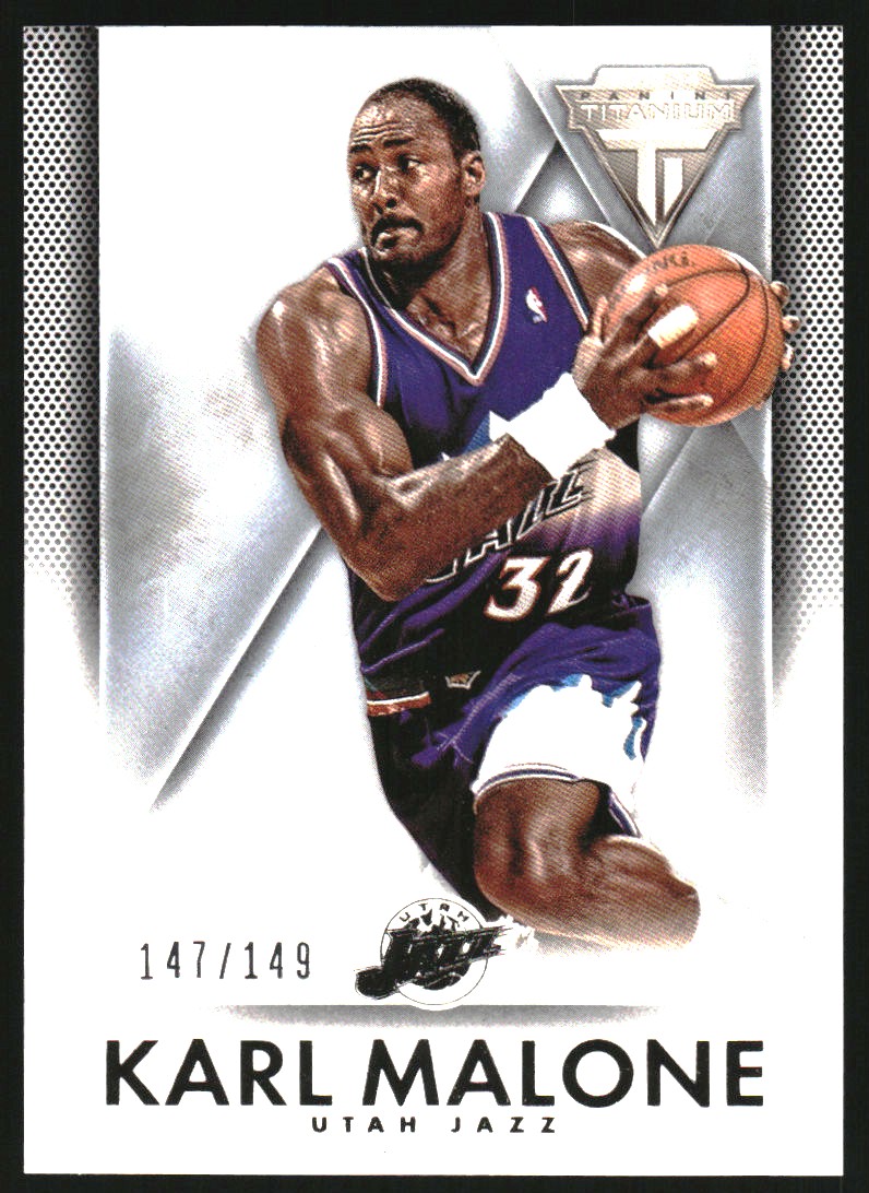 2013-14 Panini Titanium Retail #191 Karl Malone