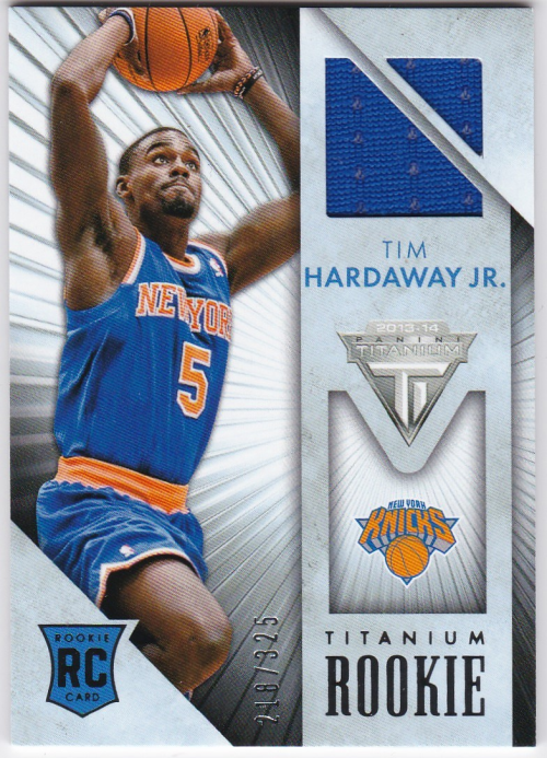 2013-14 Panini Titanium Rookie Jerseys #39 Tim Hardaway Jr./325