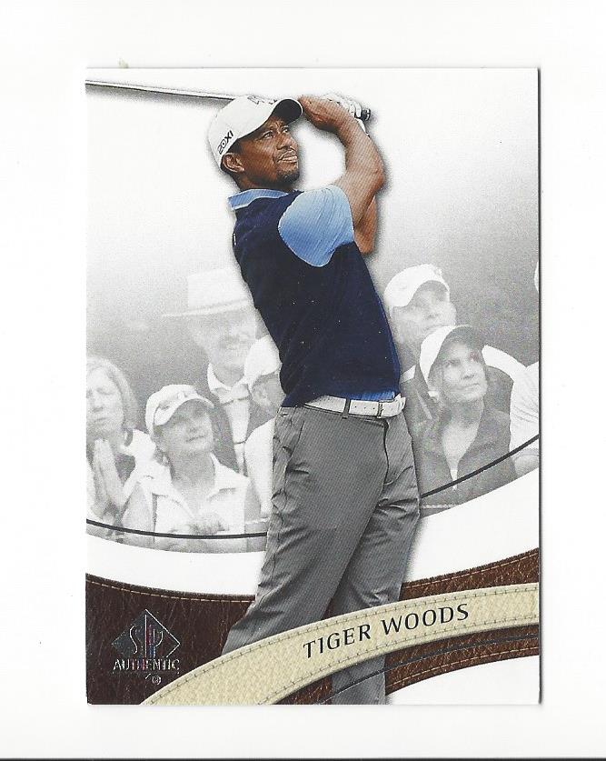 2014 SP Authentic #1 Tiger Woods