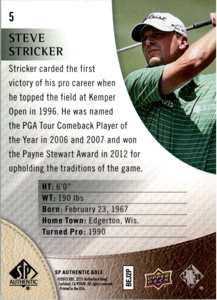 2014 SP Authentic Golf Card Pick - Picture 9 of 149