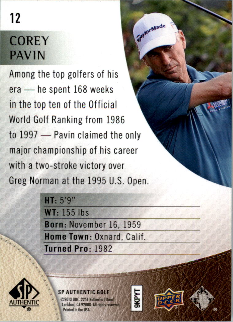 2014 SP Authentic Golf Card Pick - Picture 23 of 149