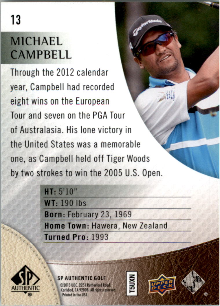 2014 SP Authentic Golf Card Pick - Picture 25 of 149