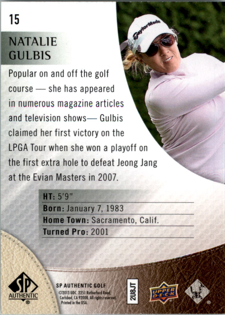 2014 SP Authentic Golf Card Pick - Picture 29 of 149