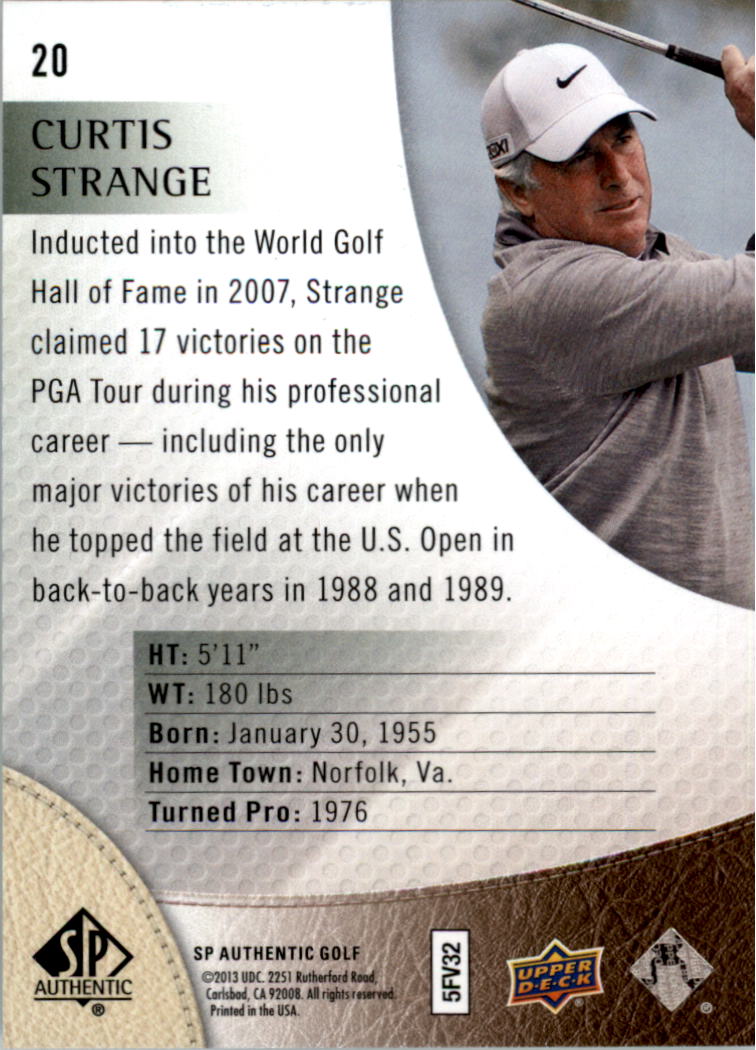 2014 SP Authentic Golf Card Pick - Picture 39 of 149