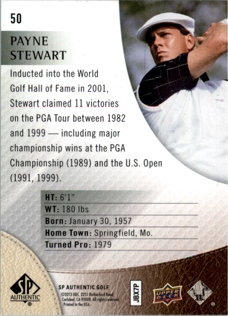 2014 SP Authentic Golf Card Pick - Picture 91 of 149