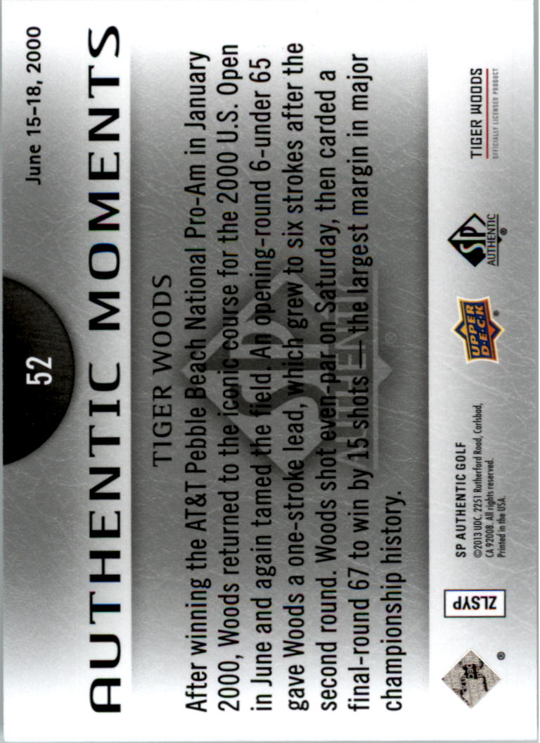 2014 SP Authentic Golf Card Pick - Picture 95 of 149