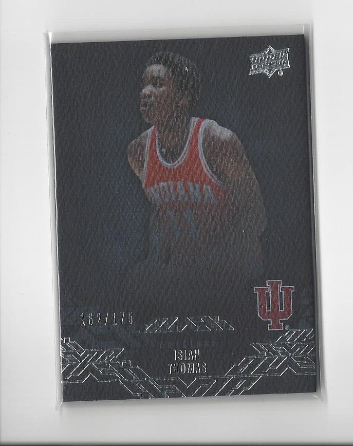 2013-14 UD Black #27 Isiah Thomas/175
