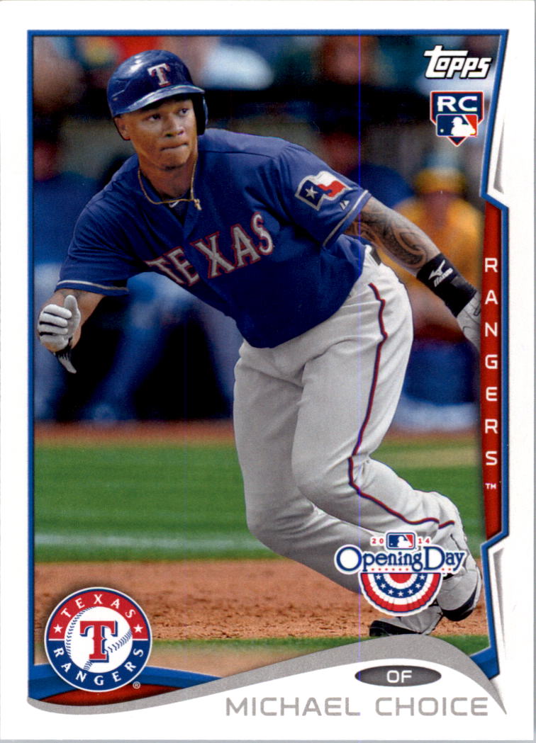 2014 Topps Opening Day #117 Michael Choice RC