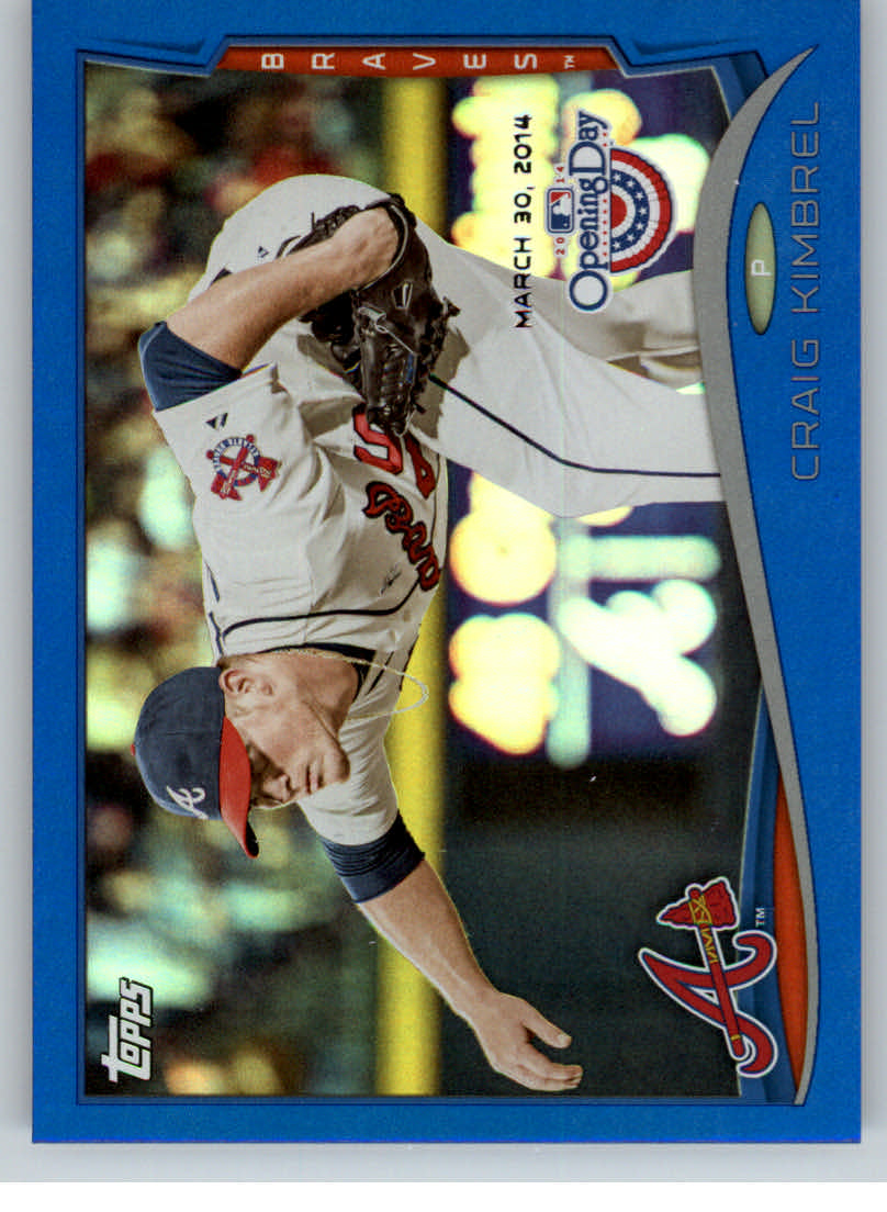 2014 Topps Opening Day Blue #70 Craig Kimbrel