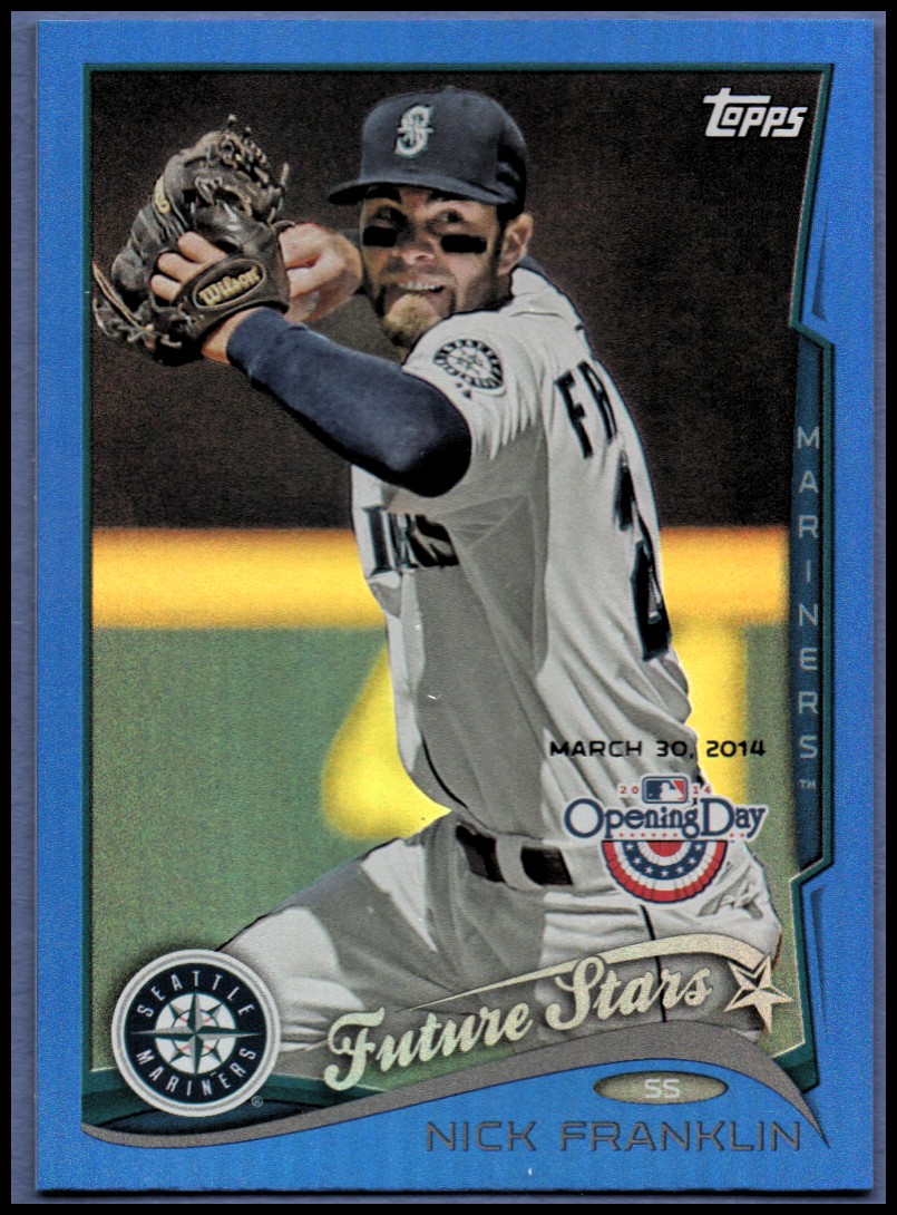 2014 Topps Opening Day Blue #177 Nick Franklin