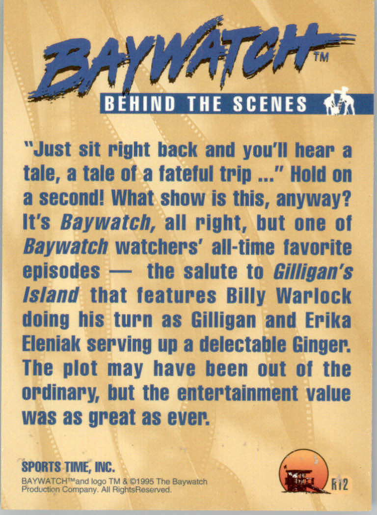 Baywatch (1995 Sports Time) "Insert and Promo" Karten - Bild 19 von 31