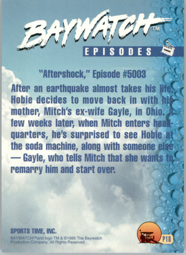 Baywatch (1995 Sports Time) "Insert and Promo" Karten - Bild 11 von 31