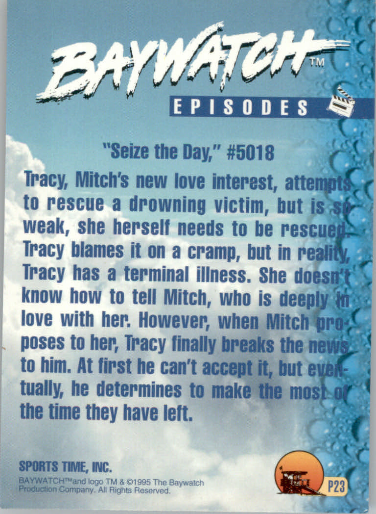 Baywatch (1995 Sports Time) "Insert and Promo" Karten - Bild 13 von 31