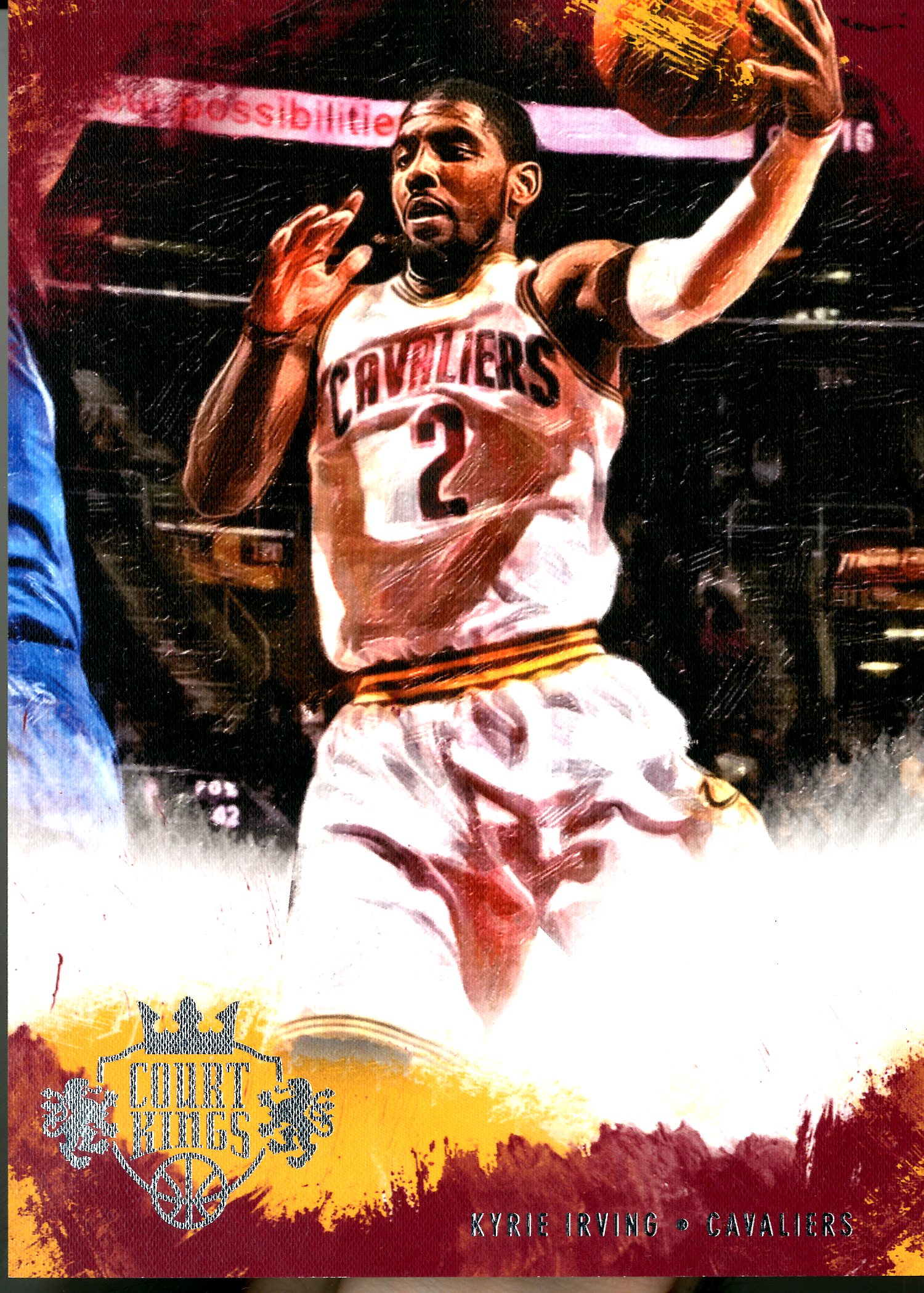 2013-14 Court Kings 5x7 Box Toppers #19 Kyrie Irving
