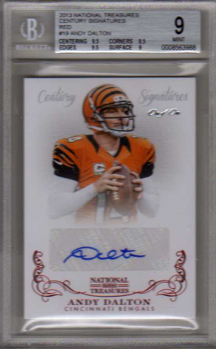 Andy Dalton Cincinnati Bengals Memorabilia, Andy Dalton Collectibles,  Bengals Verified Signed Andy Dalton Photos