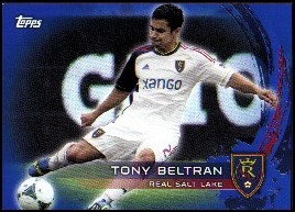 2014 Topps MLS Blue #27 Tony Beltran